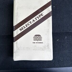 DSG Select-A-Type "The Stasher" Vintage Typing Correction Wheel Set (8 Wheels)